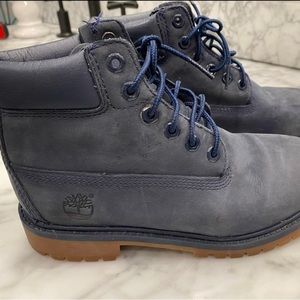 ❌SOLD❌Timberland Boys Ankle Boots. Size 1.5 Navy